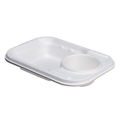 VASSOIO STREET FOOD 24x17 cm BIOCOMP x 50 Pz.T007 [USOBIO105]