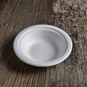 PIATTO FONDO IN CELLULOSA DA 400 ML. PZ.50 [USOBIO130]