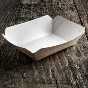 VASCHETTA PATATINE KRAFT 200 ML 11x14x4H CM x 100 Pz. ART.BK1114 [USOBIO145]