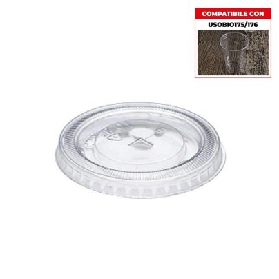 COPERCHIO PLA TAGLIOCR. x 50 Pz.ART.FL85 COMP. PLA TACCA 300-400 ML [USOBIO190]