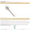 CUCCHIAINO ALTO BIO CPLA cm 13 x 50 Pz. N808 [SDG356]