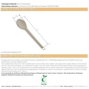 CUCCHIAINO ALTO BIO CPLA cm 13 x 50 Pz. N808 [SDG356]