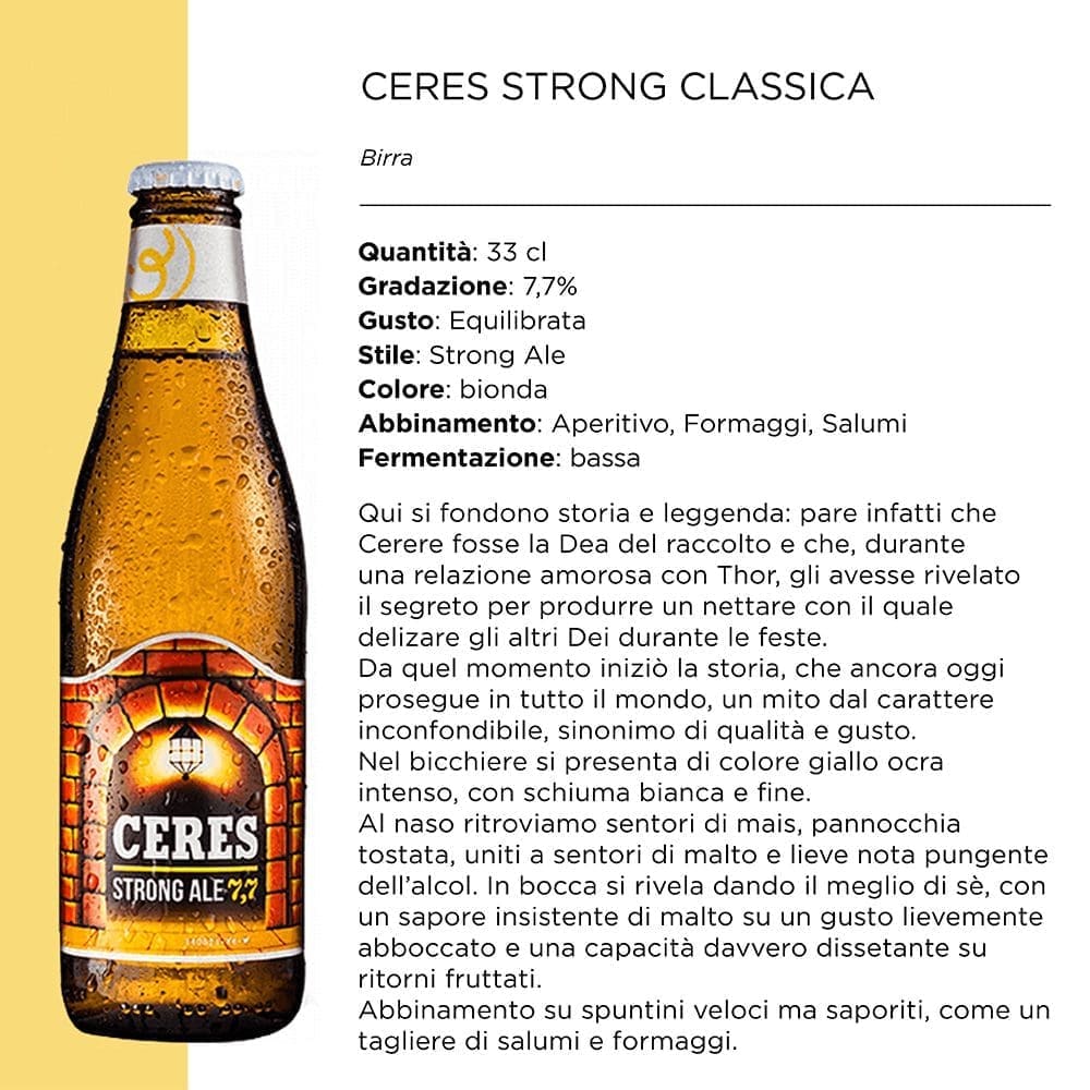 CERES STRONG CLASSICA CL.33 x 24 Pz. [CERES100] - La.Si. Distribuzione