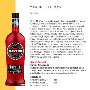 MARTINI BITTER 25?x Cl.100 APERITIVO [MARTINI120]