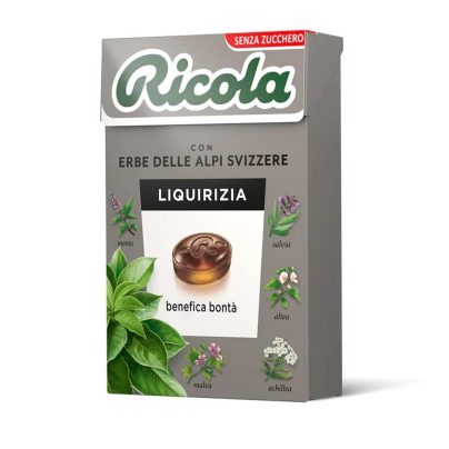 RICOLA LIQUIRIZIA ASTUCCIO x 20 Pz [RICOLA099]