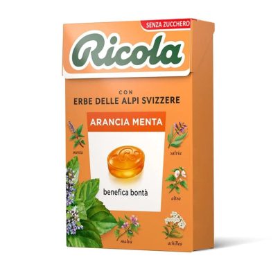 RICOLA ARANCIA-MENTA ASTUCCIO x 20 Pz. [RICOLA104]