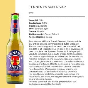 TENNENT'S SUPER VAP CL.33 x 24 Pz [TENNENTS100]