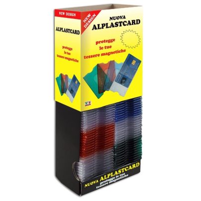 PORTACARD RIGIDO x 60 Pz. COD.1009 [ALPLAST115]