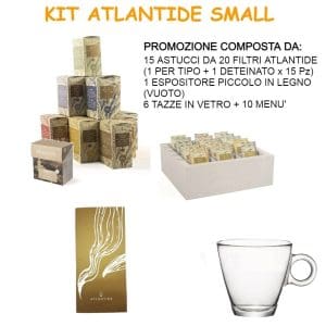KIT SMALL x 315+EXPO LEGNO+6 TAZZE+10 MENU' [ATLANTIDE290]