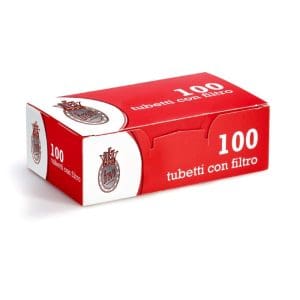 TUBI VUOTI BRAVO 100 x 5 Pz.  (B00006005)(COMPRESA ACCISA €1,80) [BRAVO115]