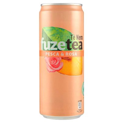 FUZE TEA LATTINA PESCA CL.33 x 24 Pz. [COCACOLA505]
