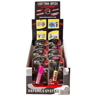 SPRAY ANTI AGGRESSIONE EXPO x 8 PZ. [DEFENCE100]