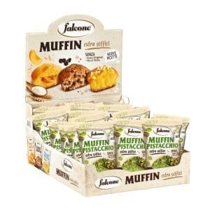 MUFFIN PISTACCHIO Gr.50 x 18 Pz. [FALCONE106]