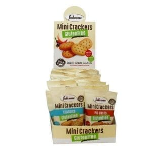 MINI CRACKERS SENZ. GLUTINE EXPO x 24 Pz. [FALCONE220]