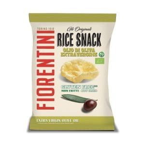 RICE SNACK OLIO D'OLIVA FIOR. Gr.40 X 16 Pz. [FIORENTINI220]