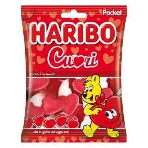 CUORI Gr.100 x 30 Pz. BUSTA HARIBO [HARI800]