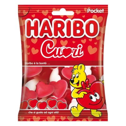 CUORI Gr.100 x 30 Pz. BUSTA HARIBO [HARI800]