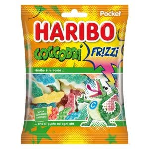 COCCODRILLI FRIZZ Gr.90 x 30 Pz. BUSTA HARIBO [HARI830]