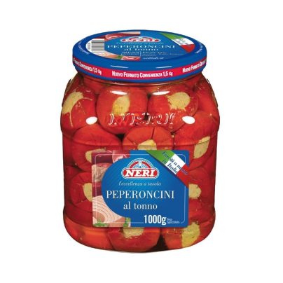 PEPERONCINI CON TONNO x Gr.1450 NERI [NERI140]
