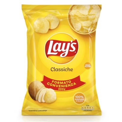 LAYS PATATINA CLASSICA Gr.300 x 12 Pz. [PEPSI115]