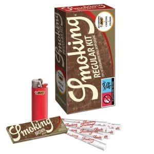 SMOKING KIT BROWN REGULAR x 100 Pz.(COMPRESA ACCISA €43,20) [SMOKING515]