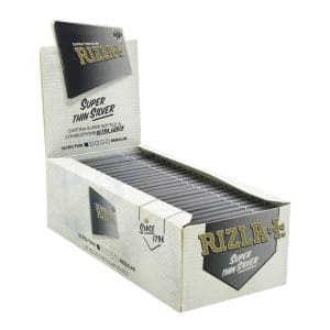 RIZLA CORTA DOPPIA ARGENTO CARTINA x 25 Pz.  (A00015005)(COMPRESA ACCISA €9,00) [RIZLA108]