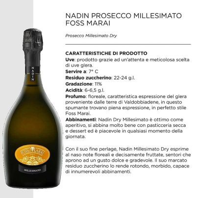 FOSSMARAI NADIN LT.0,75 x 6 Pz. MILLESIMATO [FOSSMARAI110]