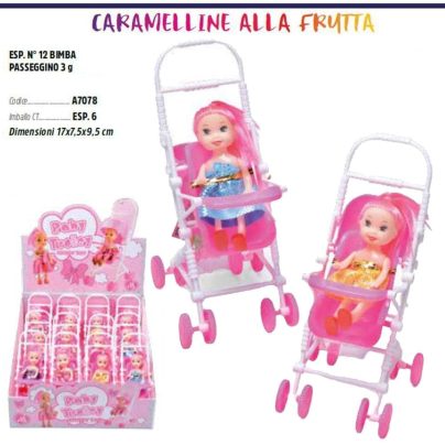 BABY TROLLEY x 12 Pz. V.2,50 ART.A7078 [ROSSINIS135]