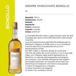 GRAPPA INVECCHIATA 40? x cl.100 BONOLLO [BONOLLO120]