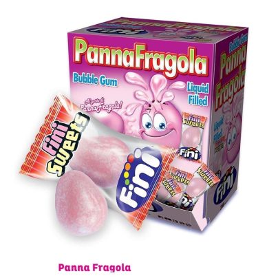 PANNA E FRAGOLA BOOM GUM x 200 Pz. [FINI145]