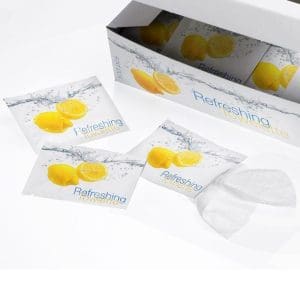 SALVIETTA LIMONE SORRENTO 7X9 CM x 100 Pz. ART.T6304.C100 [LEONE345]