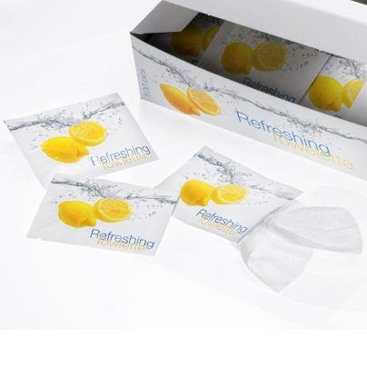 SALVIETTA LIMONE SORRENTO 7X9 CM x 100 Pz. ART.T6304.C100 [LEONE345]