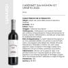 CABERNET SAUV. IGT VENETO 2022 Cl.75 x 6 Pz. [LUNARDI110]
