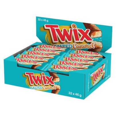non disp dism.TWIX CARAMELLO SALATO Gr.46 x 32 Pz. [MARS115]
