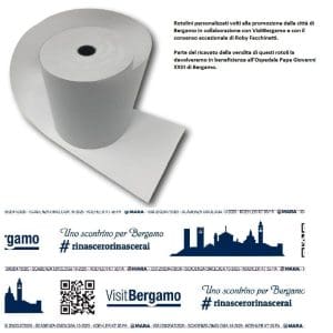 ROTOLINI CARTA TERM.70G STAMPANTE GENERICHE MM.60 D.97 x 30Pz.COD.609718 [MARA155]