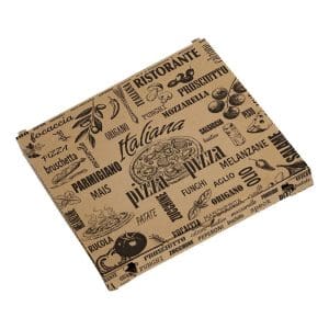 SCATOLE PIZZA VINTAGE x 100 Pz. Cm 33x33x3 ART.KSK [SIFA100]