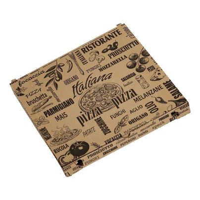SCATOLE PIZZA VINTAGE x 100 Pz. Cm 33x33x3 ART.KSK [SIFA100]
