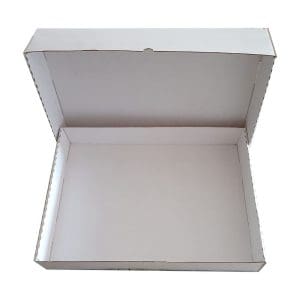 SCATOLE BIANCA GRANDE PASTICCERIA + COPERCHIO x 25 Pz. Cm 45x65x10 [SIFA115]