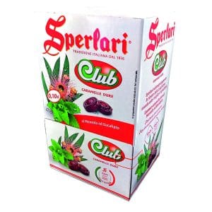 CLUB MENTOLO EUCALIPTOLO MARSUPIO x 200 Pz. [SPERLARI135]