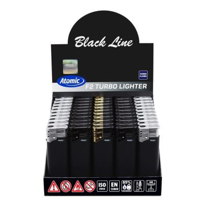 BLACK LINE TURBO MAXI x 50 Pz. ATOMIC 3770003 [TROBER417]