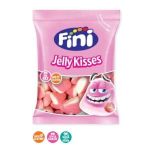 KISS FRAGOLA ZUCCHERATA Gr.90 x 12 Pz.FINI [FINI595]