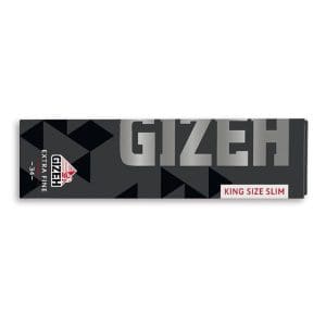 GIZEH CARTINE KING SIZE SLIM BLACK EXTRA FINE x 50 Pz.(COMPRESA ACCISA €6,12) [GIZEH120]