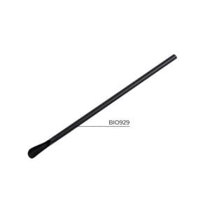 CUCCHIAIO CANNUCCIE PLA NERA H.21 PZ.250 (DIAM.6mm) ART.BIO929 [LEONE100]