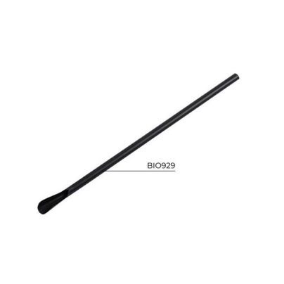 CUCCHIAIO CANNUCCIE PLA NERA H.21 PZ.250 (DIAM.6mm) ART.BIO929 [LEONE100]