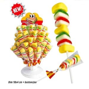 SPIEDINO SANDWITCH GUMMY Gr.19 x 60 Pz. V.0,80 ART.A7110 [ROSSINIS160]