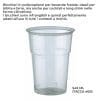 BICCHIERE PLASTICA TRASPARENTE 545 ML (TACCA 400ML) x 50 Pz.ART.6627580 [BIBO310]