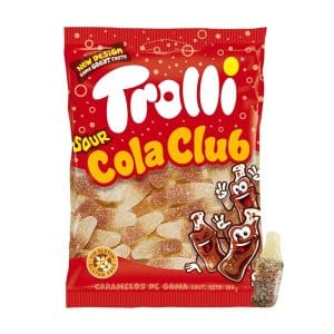 SOUR COLA BUSTA Gr.100 x 12 Pz.TROLLI [CADO515]