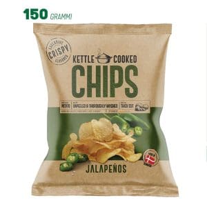 KETTLE CHIPS JALAPENOS Gr.150 x 15 PZ. [DULCIS372]