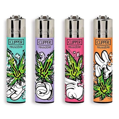 LEAVES CARTOON CLIPPER LARGE x 48 Pz. [CLIPPER115]