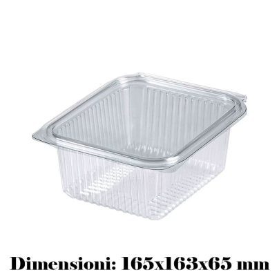 CONTENITORE+COPERCHIO PET TRASP. ML 1500 x 60 Pz. COD.V00557 [HOTFORM120]